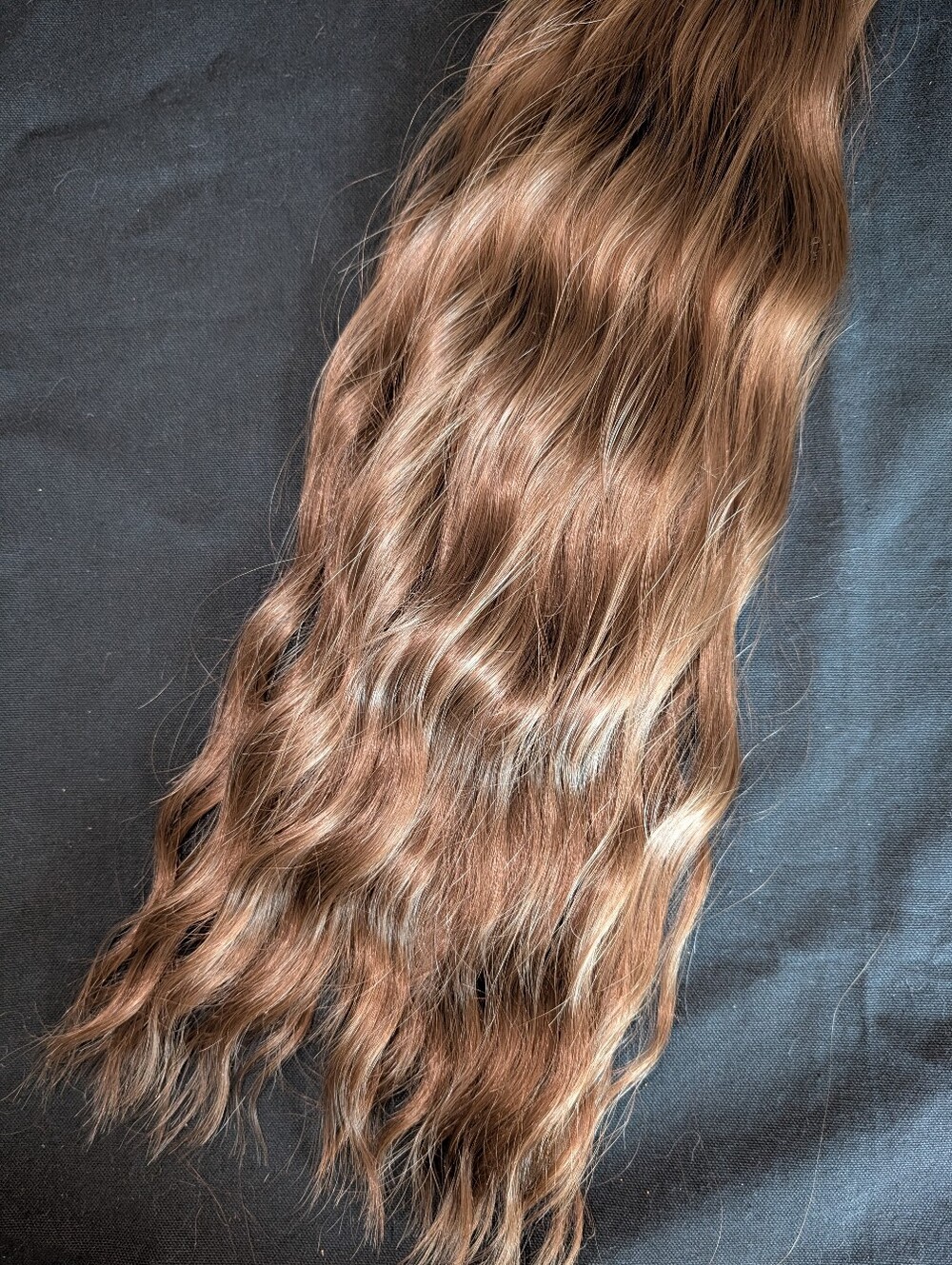 Mermaid Hairpieces Set of 4 Easy Clip-in Extensions, New w/o Packaging, Brunette